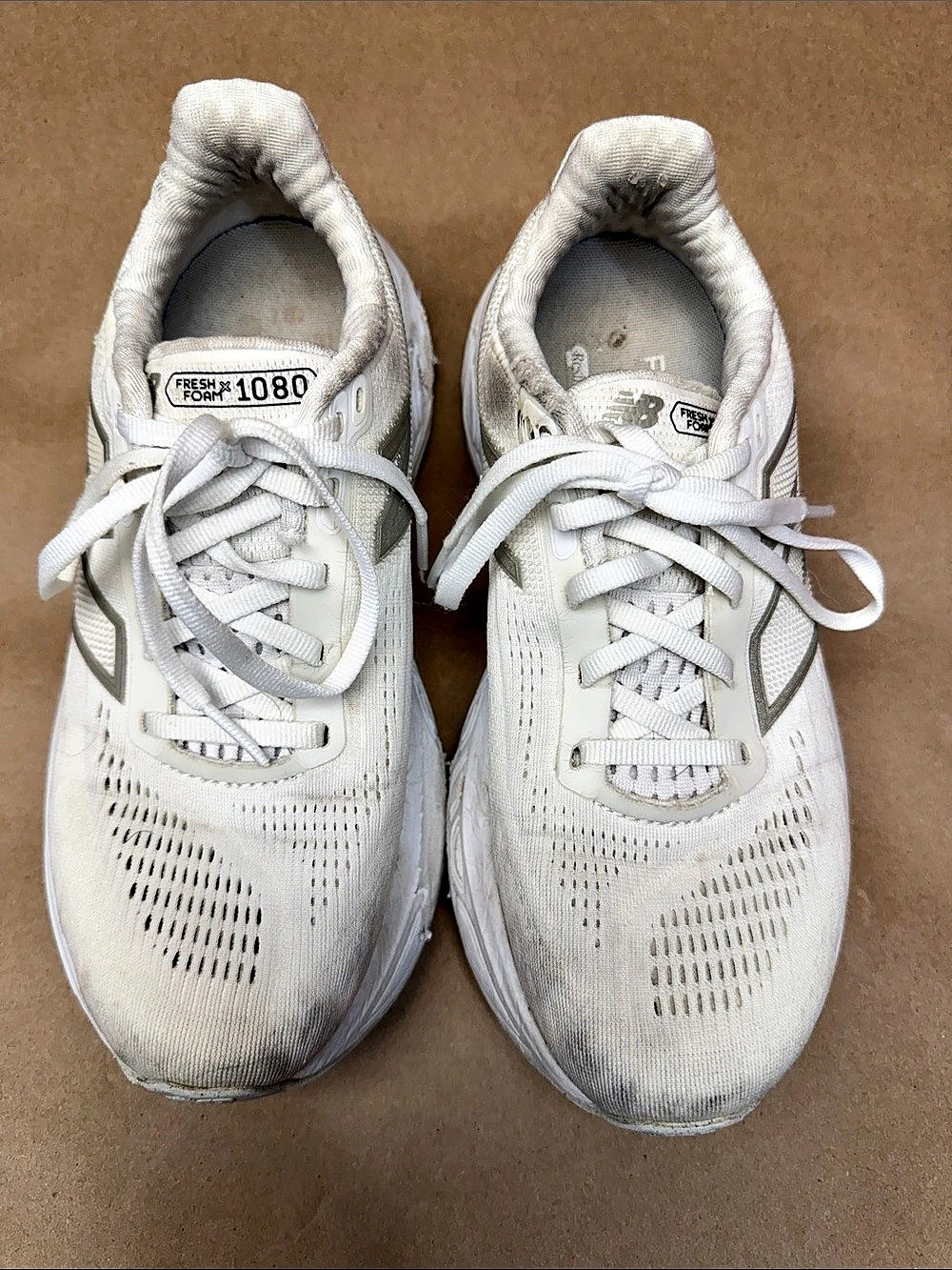 New Balance Fresh Foam X 1080v13 Women's White Running Shoes US 8.5